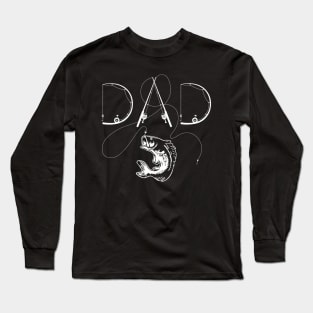 Fisherman Dad Fishing Enthusiast Fish Father Long Sleeve T-Shirt